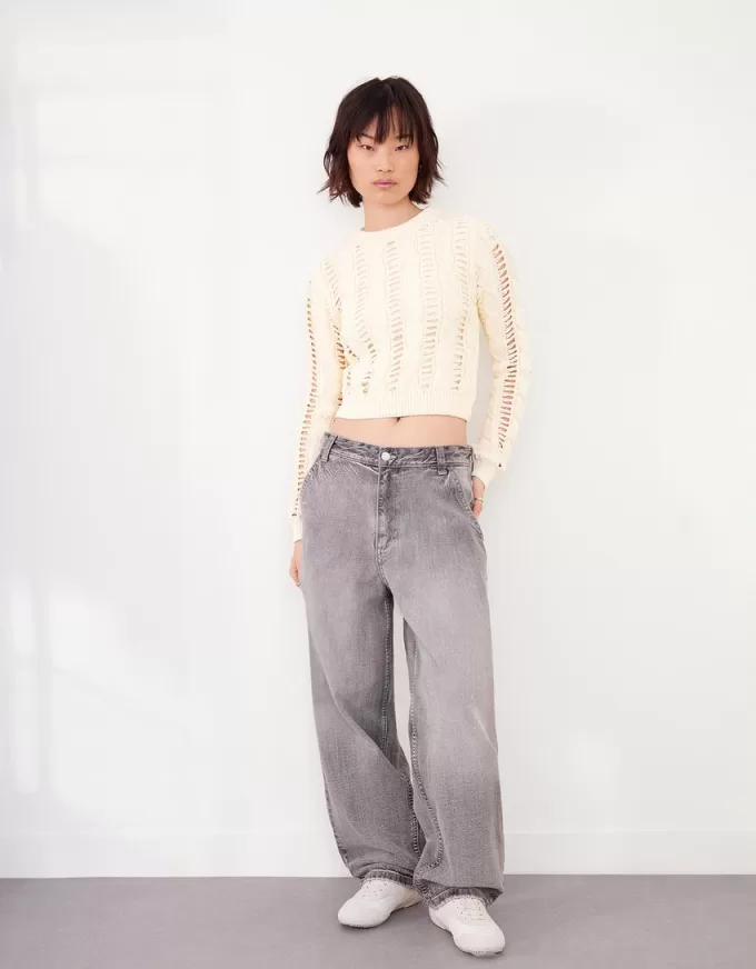 Cable-knit sweater Cable-knit sweater