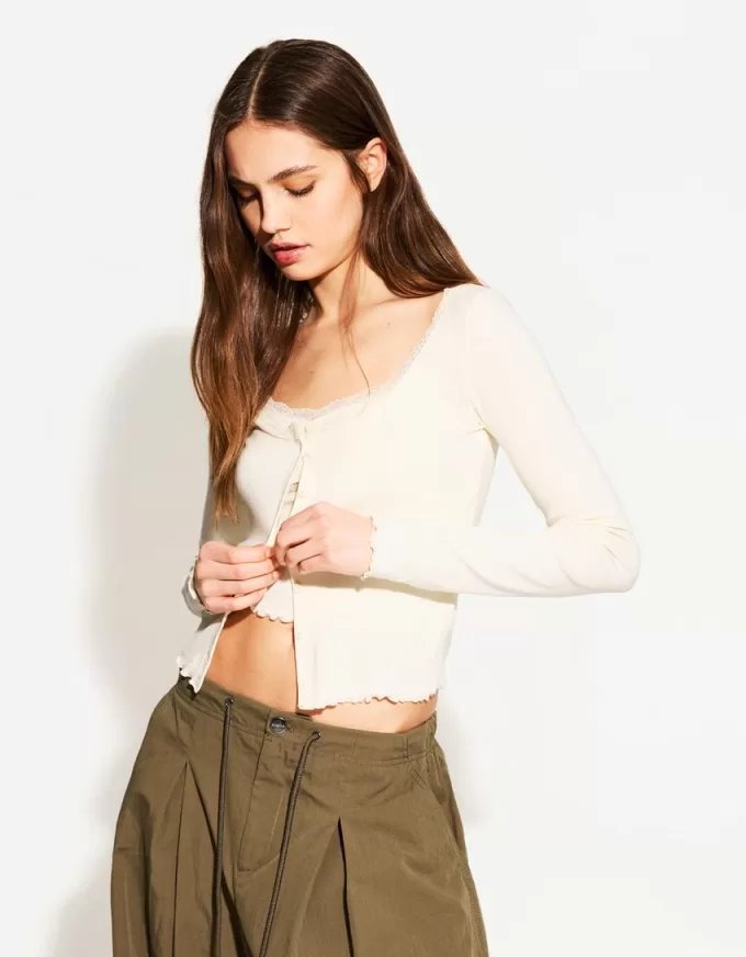 Cardigan and top set Cardigan and top set