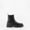 Chelsea boots with track soles