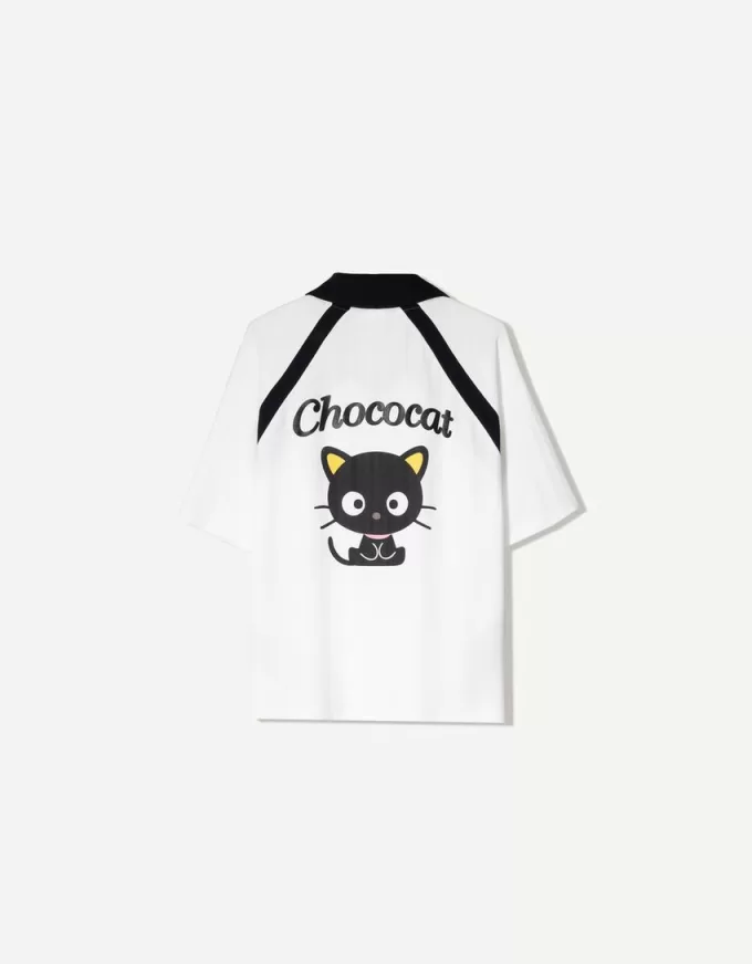 Chococat print short sleeve T-shirt