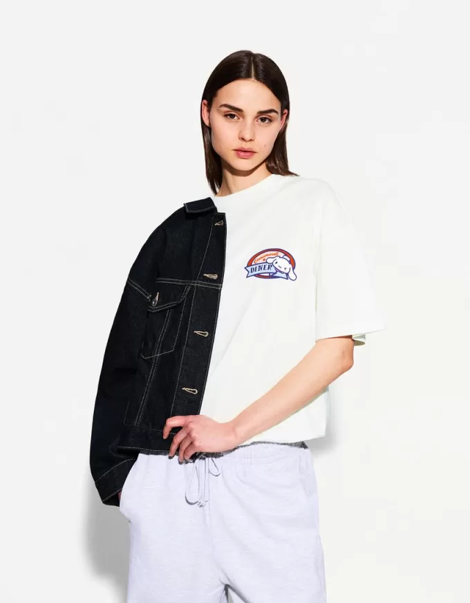 Cinnamoroll print short sleeve T-shirt Cinnamoroll print short sleeve T-shirt