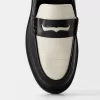 Contrast loafers