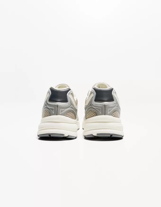 Contrasting sneakers Contrasting sneakers