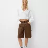 Cotton carpenter Bermuda shorts Cotton carpenter Bermuda shorts