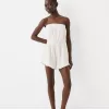 Cotton chiffon playsuit