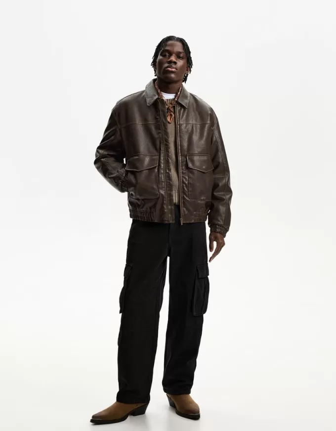 Cowboy ankle boots with metallic toe