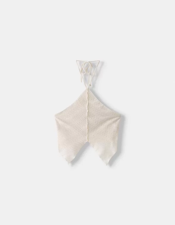 Crochet racer top Crochet racer top