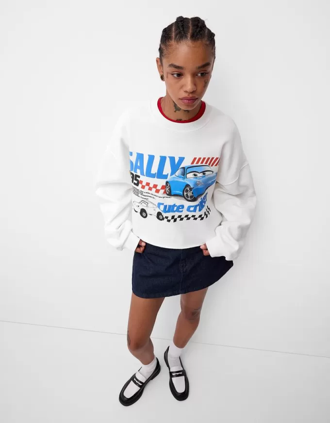 Cropped Cars sweatshirt Cropped Cars sweatshirt