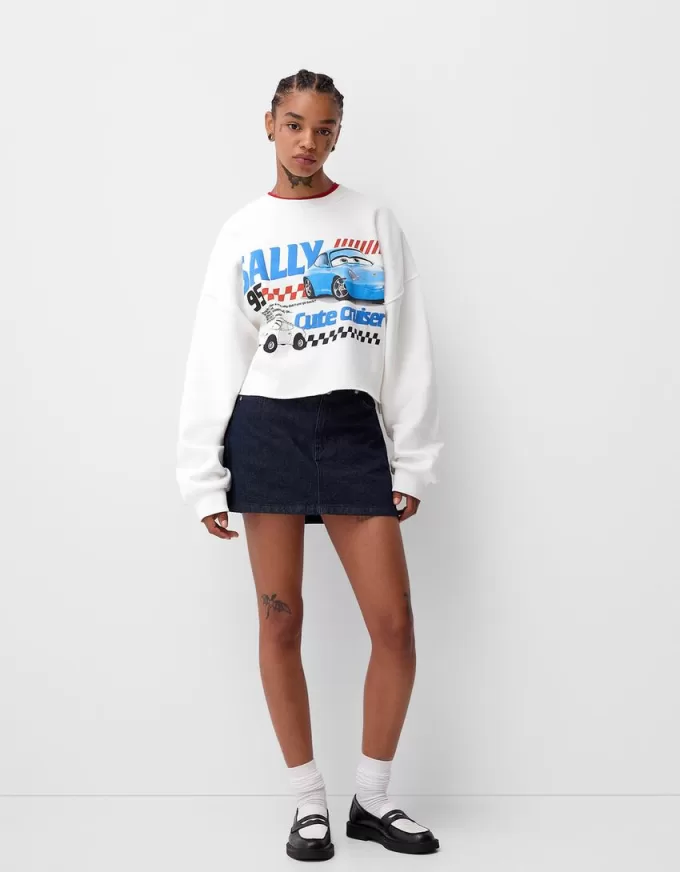 Cropped Cars sweatshirt Cropped Cars sweatshirt