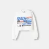Cropped Cars sweatshirt