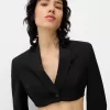 Cropped blazer