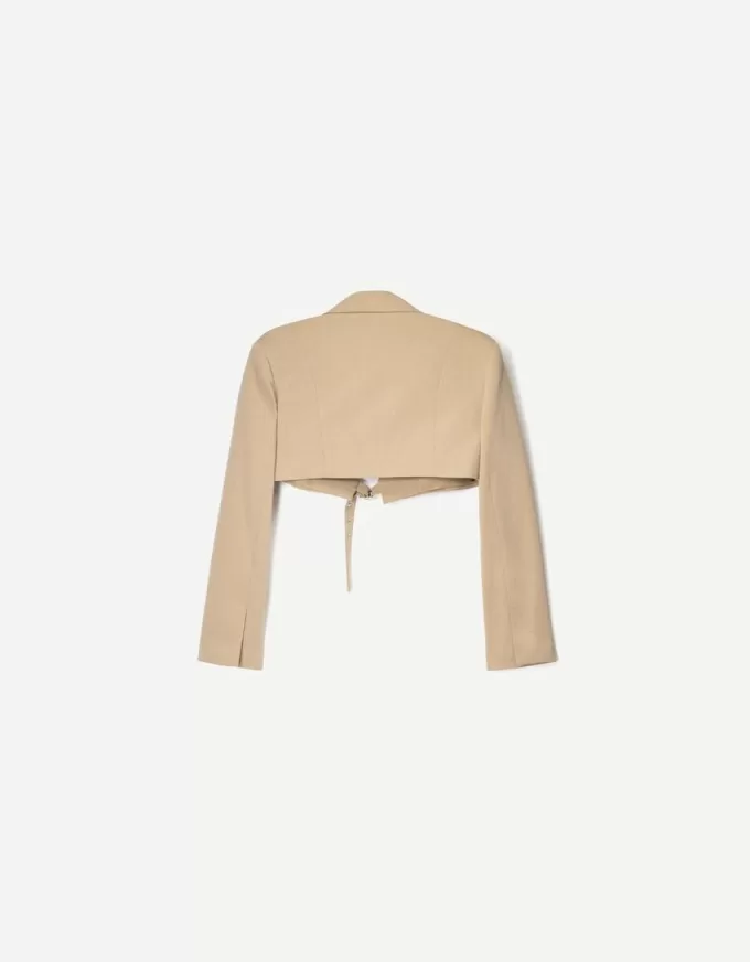 Cropped blazer