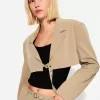 Cropped blazer