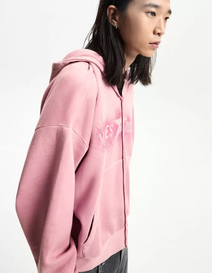 Cropped printed hoodie Cropped printed hoodie