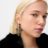 Cross earrings