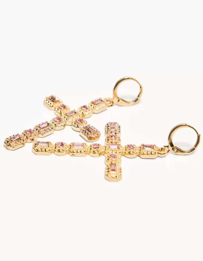 Cross earrings