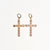 Cross earrings