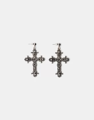 Cross earrings