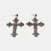 Cross earrings