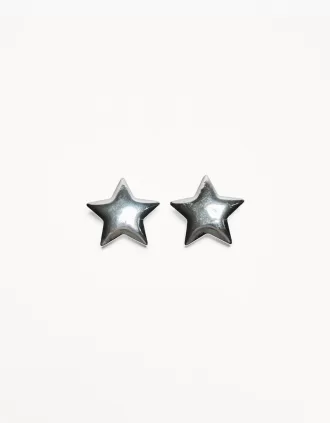 Dangling star earrings