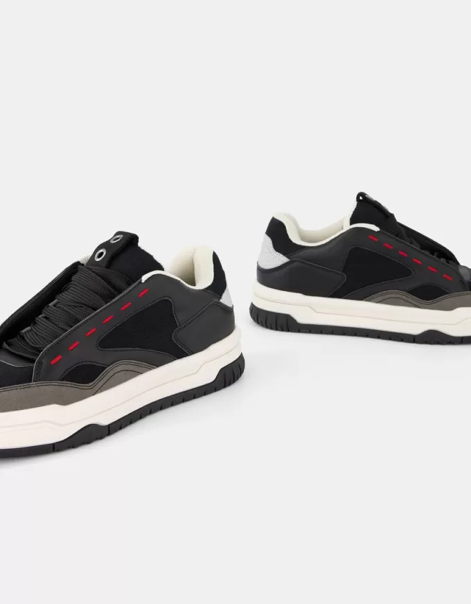 Deconstructed skater sneakers