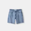 Denim Bermuda shorts