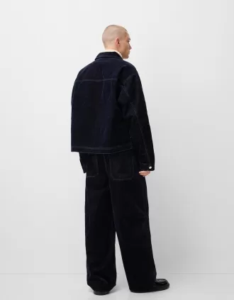 Denim jacket with pockets