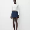 Denim mini skirt Denim mini skirt