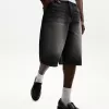Denim skater Bermuda shorts Denim skater Bermuda shorts