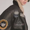 Double-sided jacket with patches