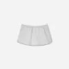 Double-waist mini skirt Double-waist mini skirt