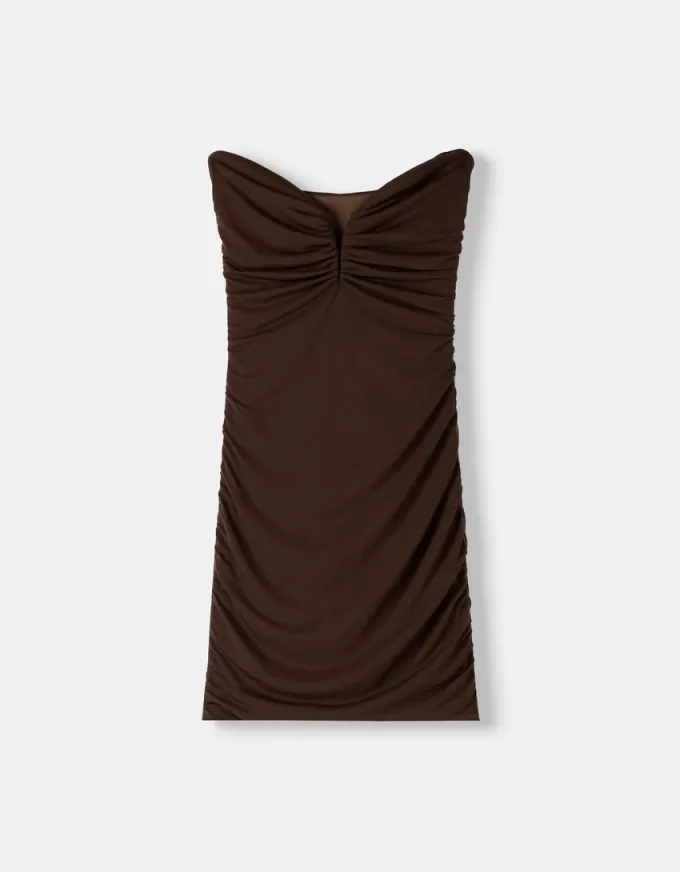 Draped mini dress Draped mini dress