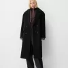 Drop shoulder coat