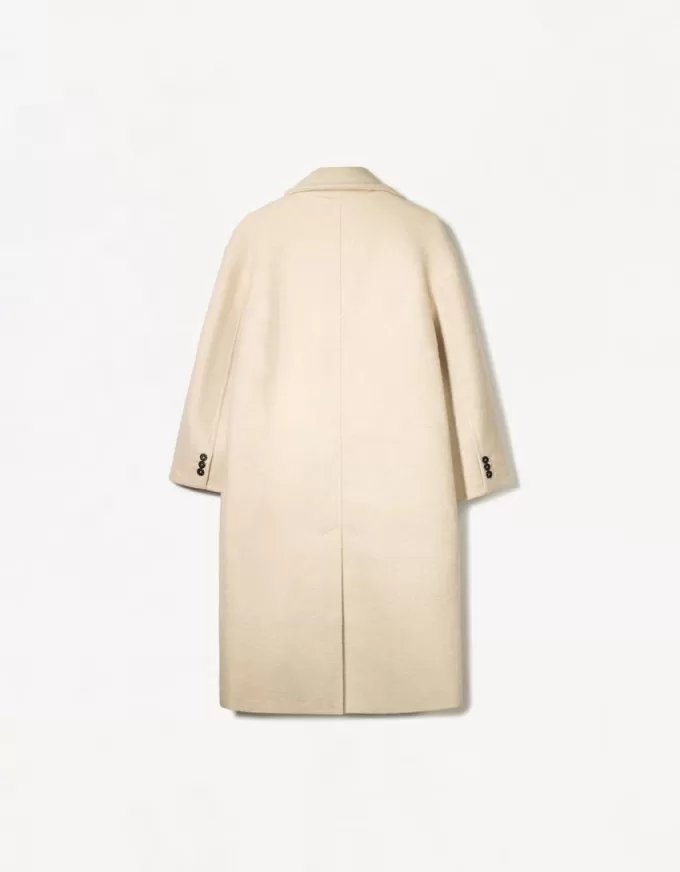 Drop shoulder coat