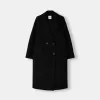 Drop shoulder coat