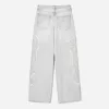 Embroidered baggy jeans Embroidered baggy jeans