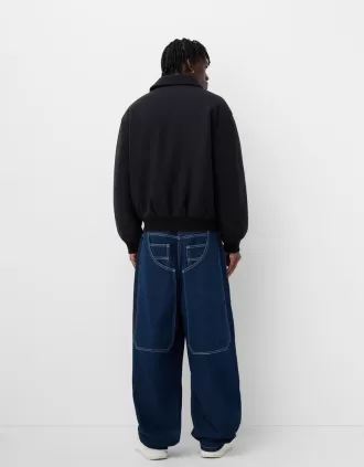 Embroidered felt texture jacket