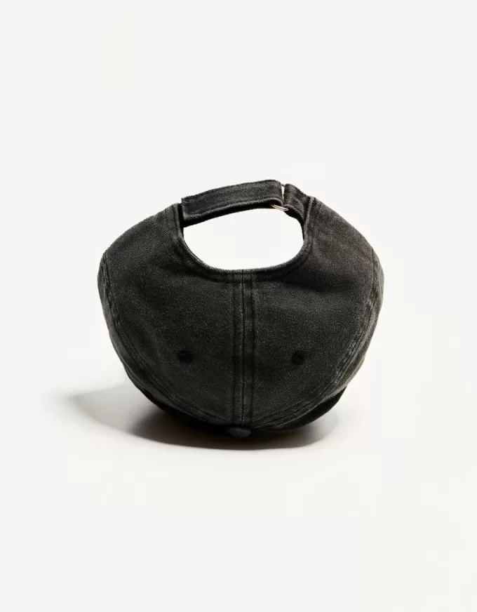 Embroidered ripped cap