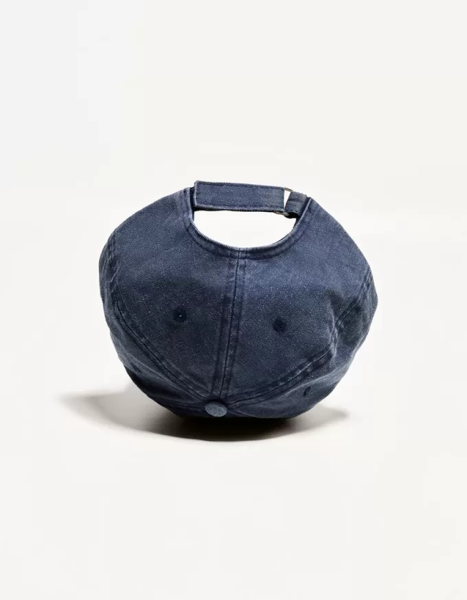 Embroidered ripped cap