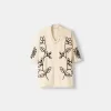 Embroidered short sleeve shirt Embroidered short sleeve shirt
