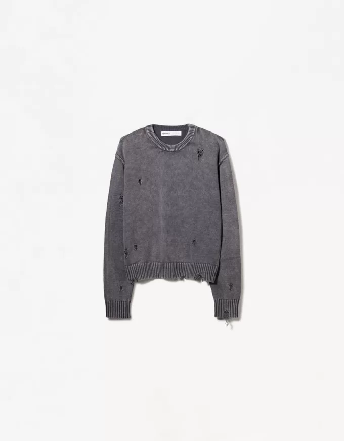 Faded ripped sweater Faded ripped sweater