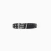 Faux leather belt with eyelets Faux leather belt with eyelets