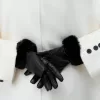 Faux leather gloves Faux leather gloves