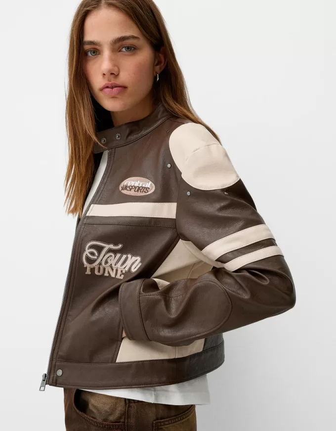 Faux leather jacket Faux leather jacket