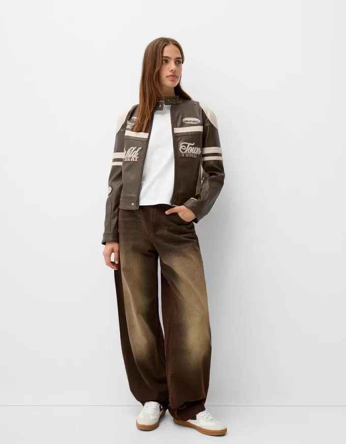 Faux leather jacket Faux leather jacket