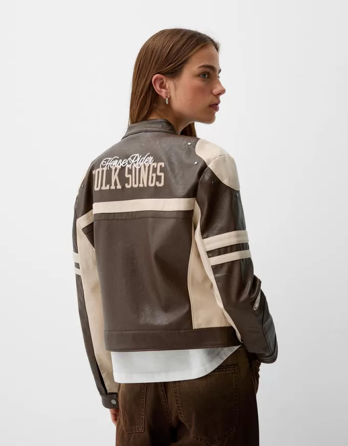 Faux leather jacket Faux leather jacket