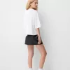 Faux leather mini skirt Faux leather mini skirt