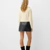 Faux leather mini skirt Faux leather mini skirt