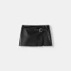 Faux leather mini skirt Faux leather mini skirt