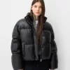Faux leather puffer jacket Faux leather puffer jacket
